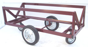 4 Wheeled 1 Tonne Pipe Trolley