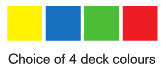 700kg Coloured Platform Trucks