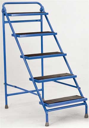 5 Tread Folding Portable Step